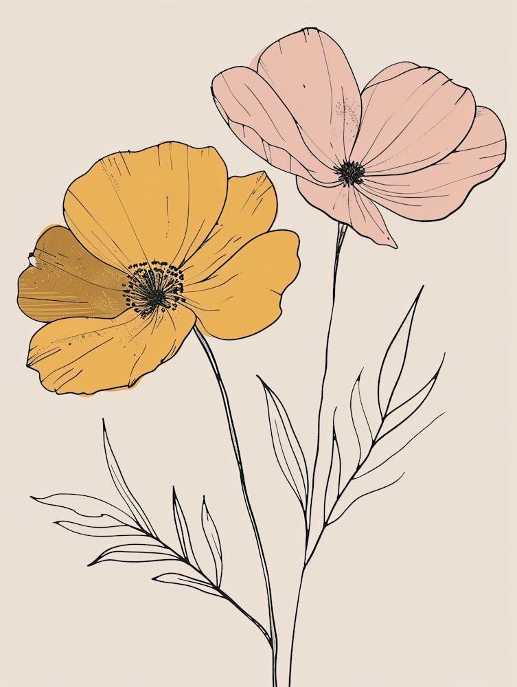 Houston Flower Market Boho Minimalist Style 1