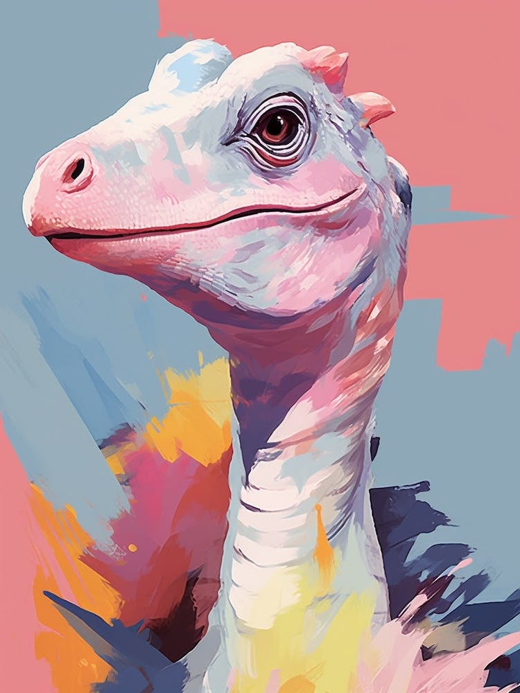 Colourful Dinosaur Troodon 3