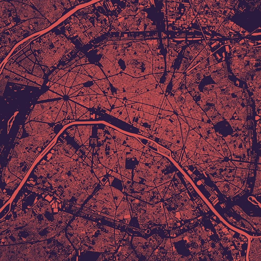 Paris in Purple