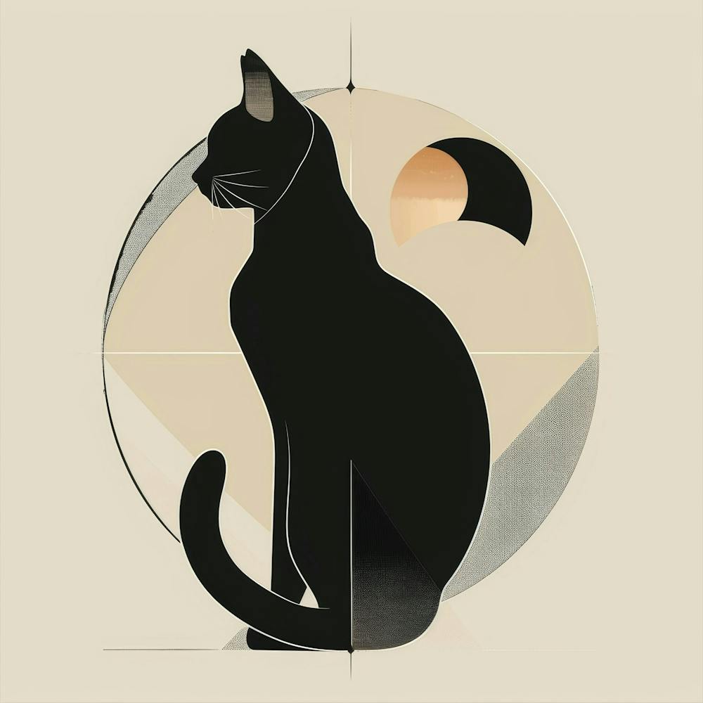 Katze im Kreis 3