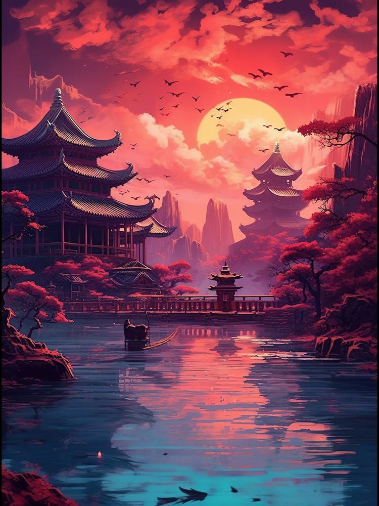 Asian Landscape Painting 9