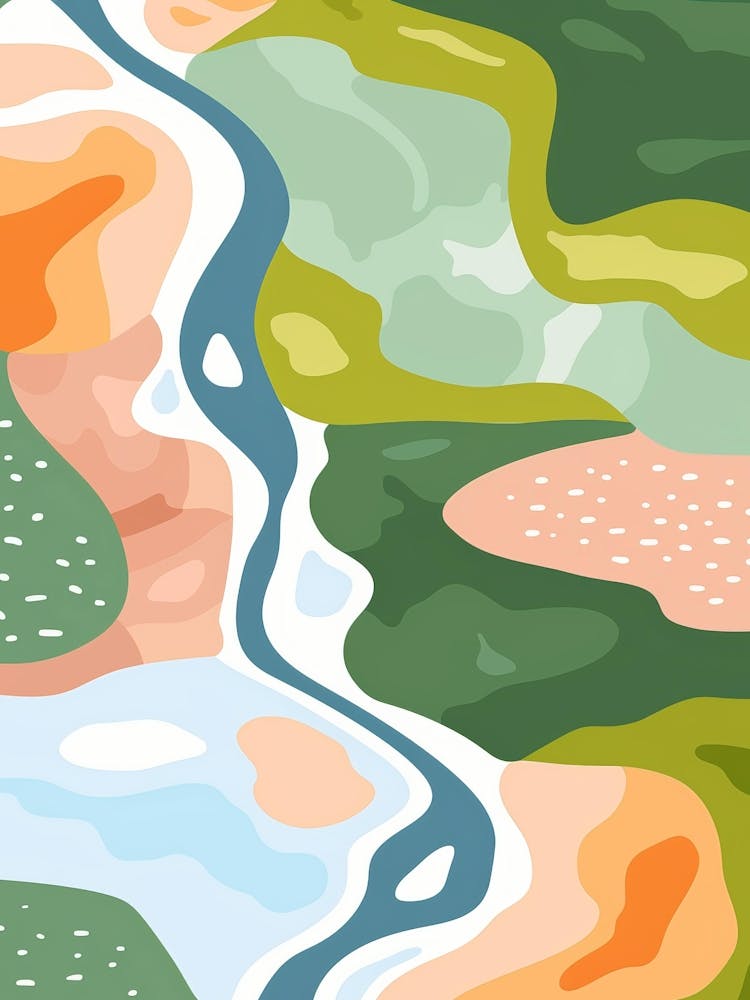 Abstrakte Landschaft 11