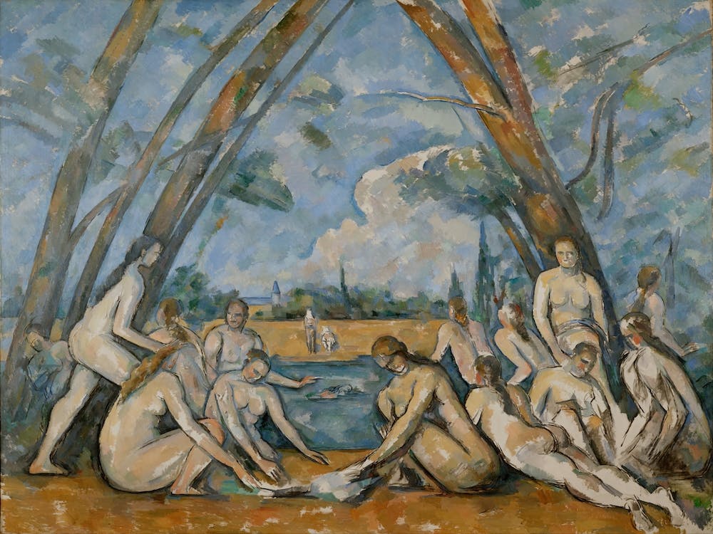 The Great Bathers, Paul Cézanne