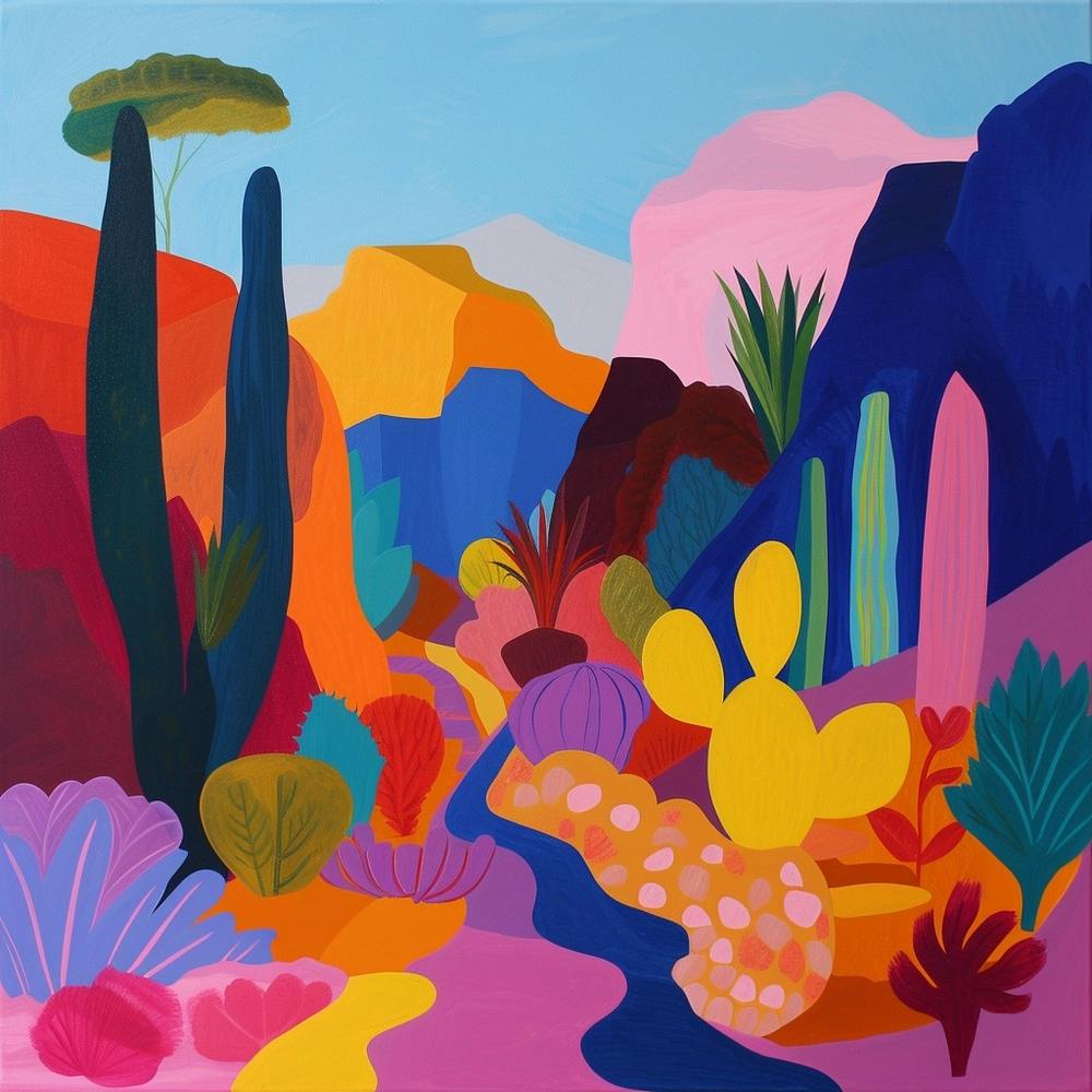 Bunte Gärten Desert Botanical Garden Usa 1