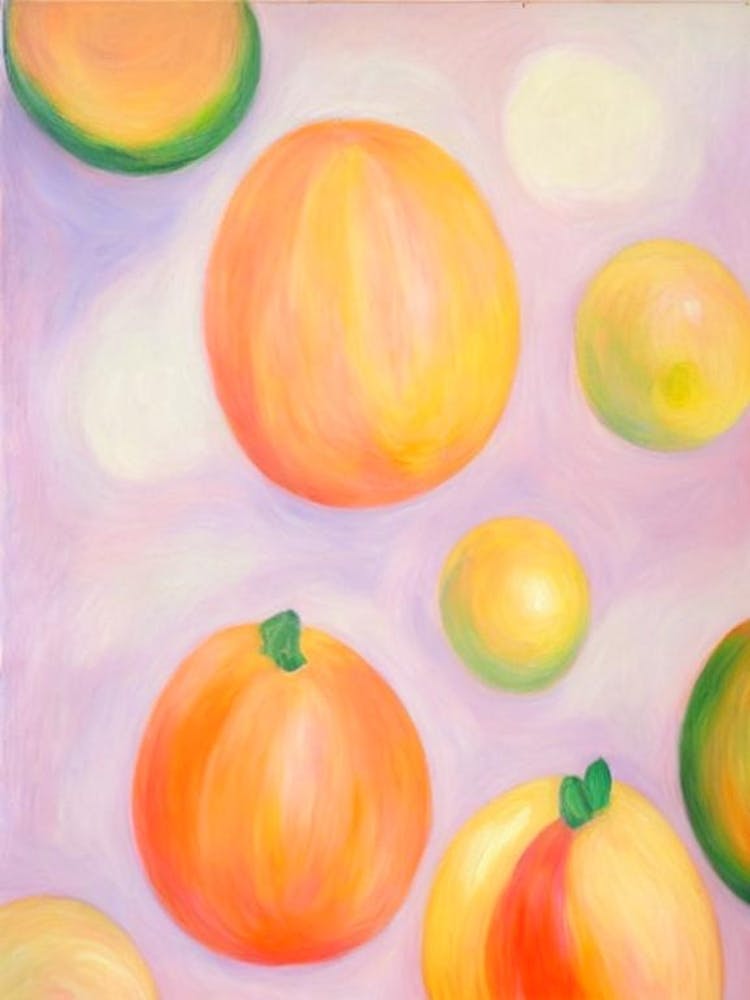 Melon Painting Fruit