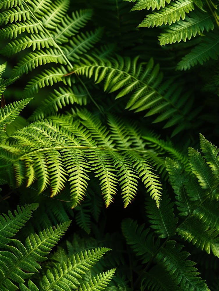 Pattern Poster Wood Fern 3