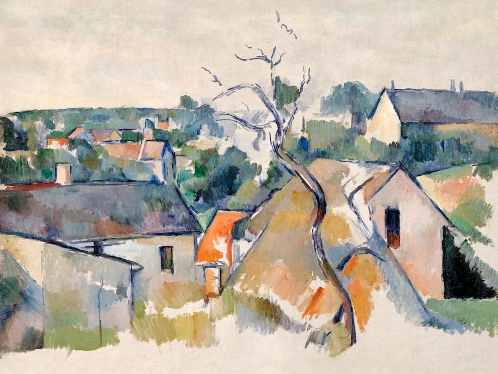 Rooftops (1898), Paul Cézanne