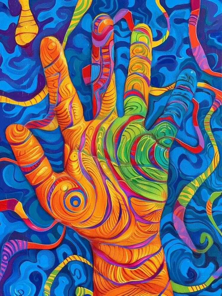 Psychedelic Hand