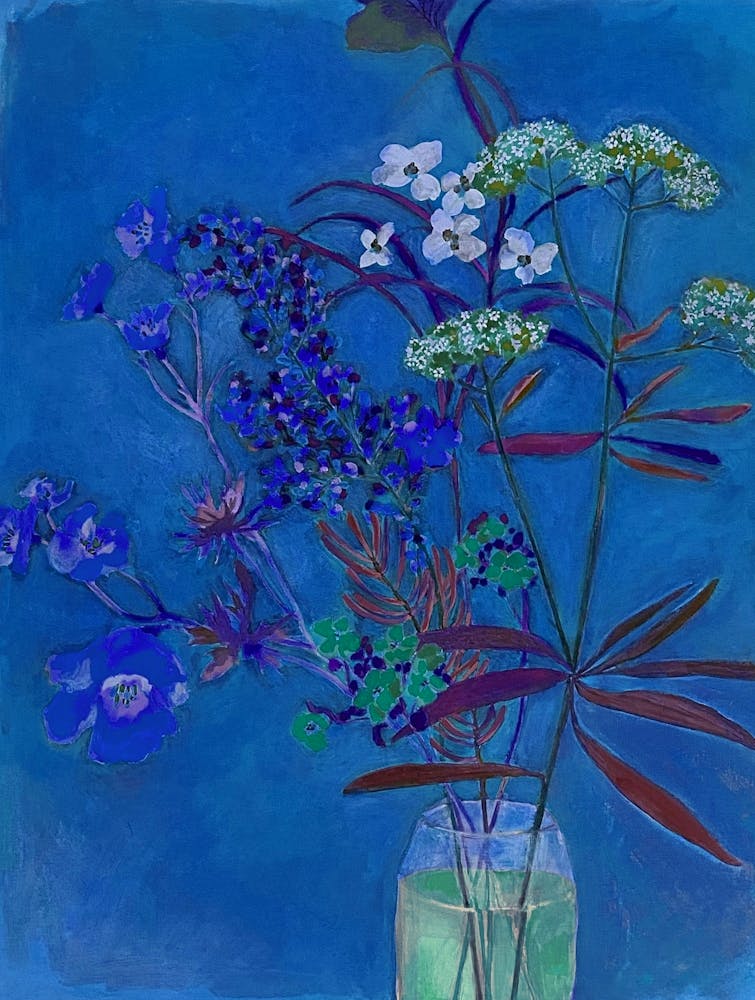 Blaue Blumen