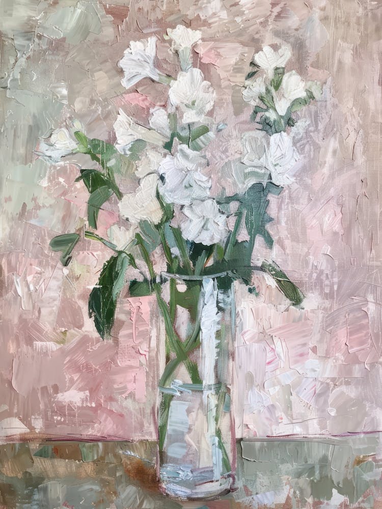 A World Of Flowers Freesia 3 Painting