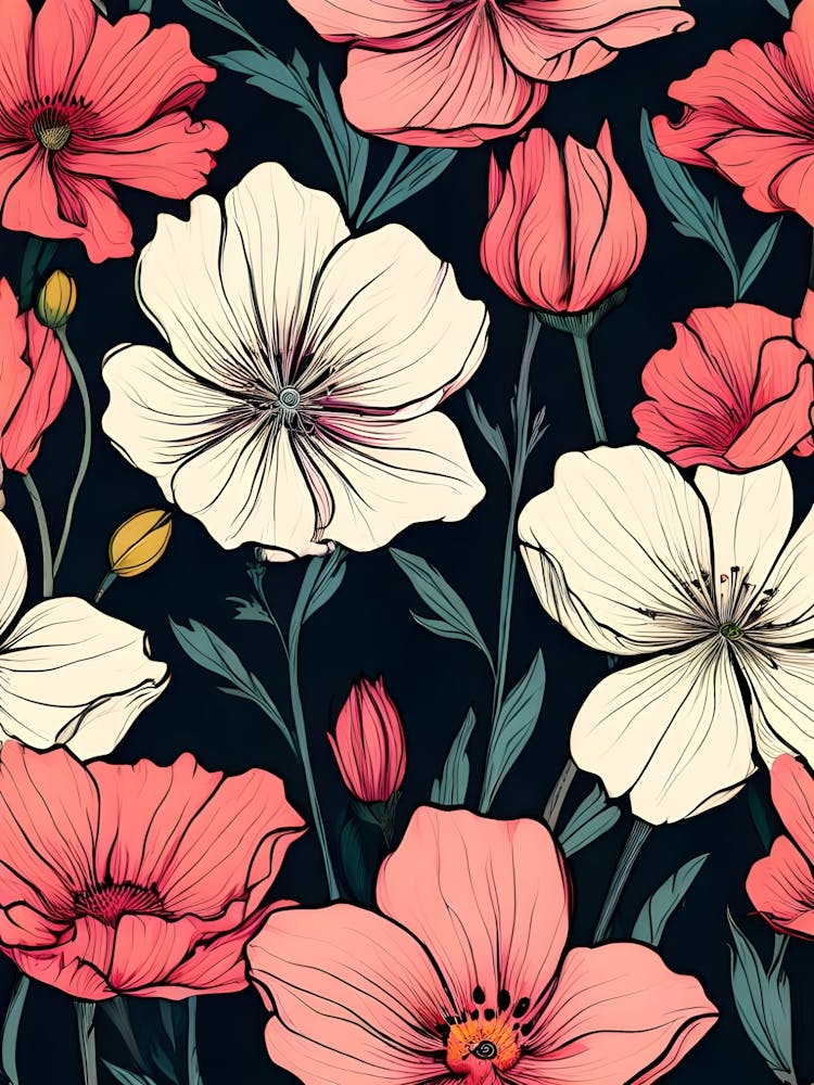 Seamless Floral Pattern 15