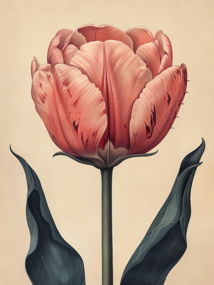 Floral Art 0010 Flower Single 0016 Fine Flowers 0012 Bp6586 An Old School Botanic Detailed Drawing Of A Carnivorous