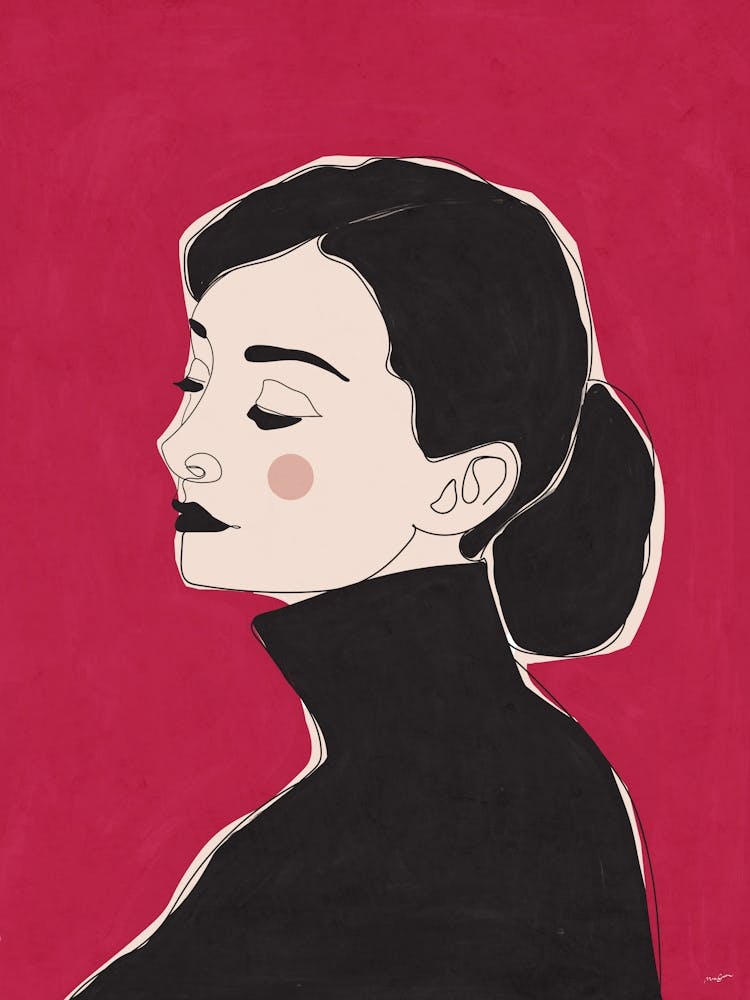 Audrey Canvas Print