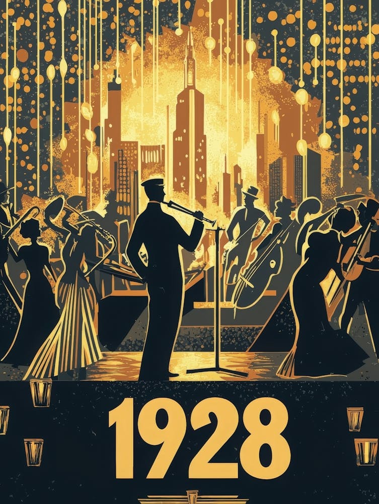 Aihrgdesign A Vintage Entertainment Poster Depicting The Vibr 5180ae1f 942d 45cb Af3b 333df3e0d529 3