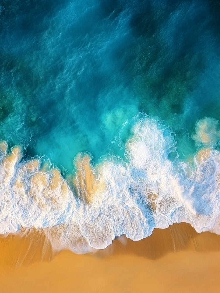 Aerial View Of A Beach 90