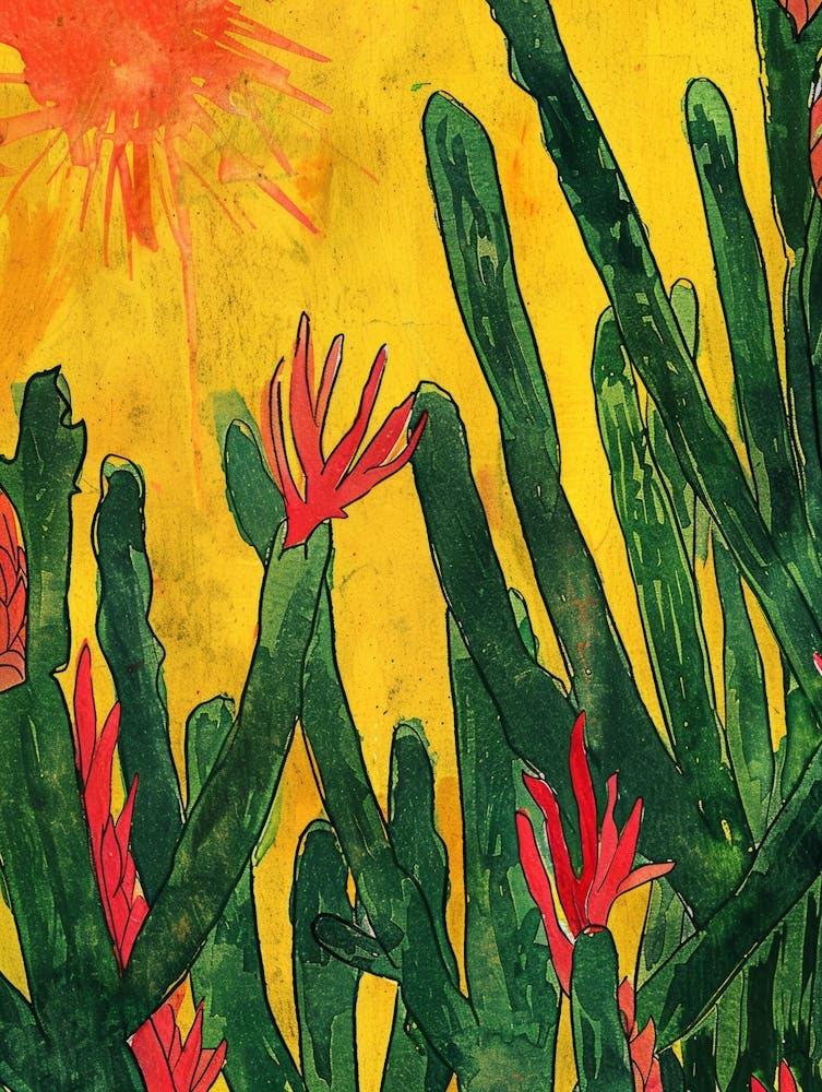 Cactus Painting 2