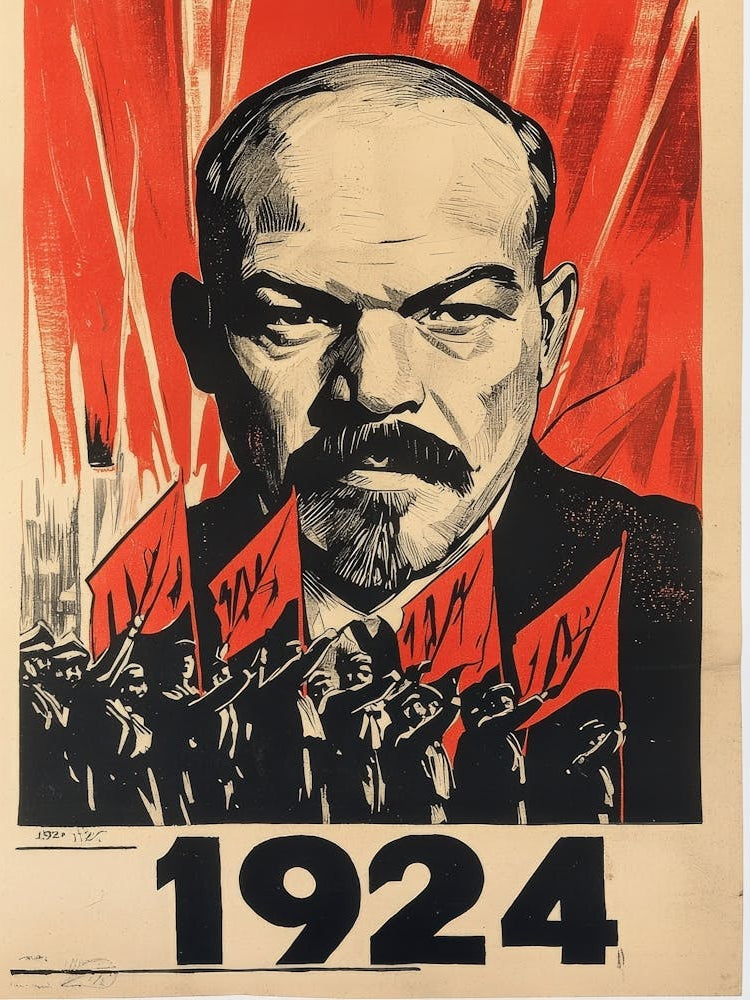 Aihrgdesign A Vintage Propaganda Poster Marking The Death Of 7