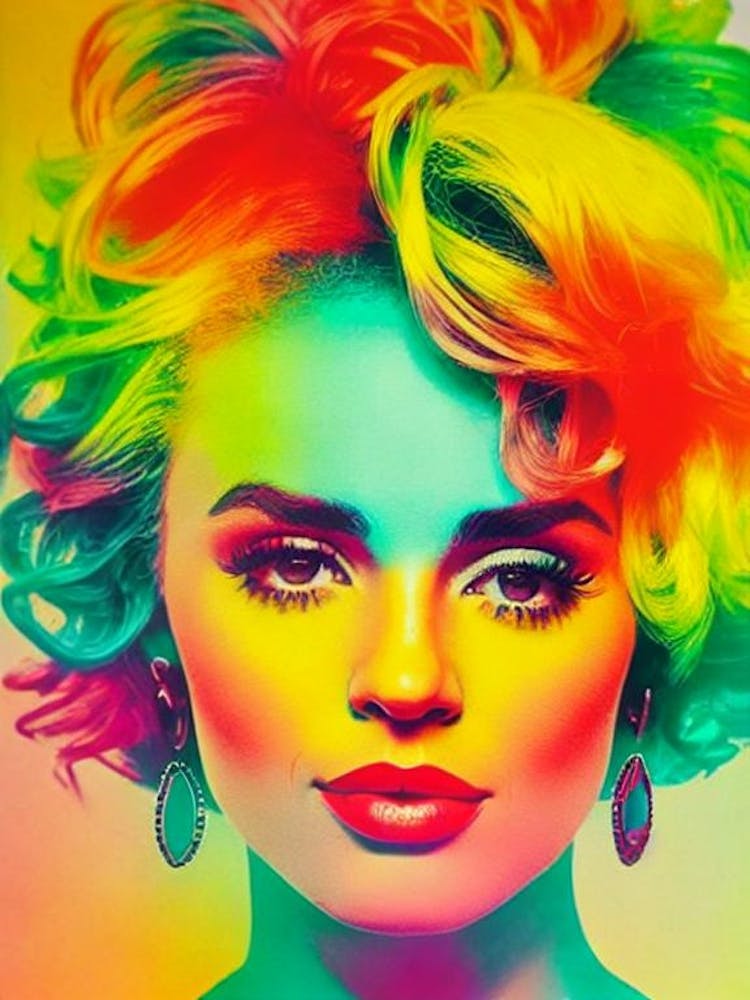 Lauren Daigle Colourful Pop Art