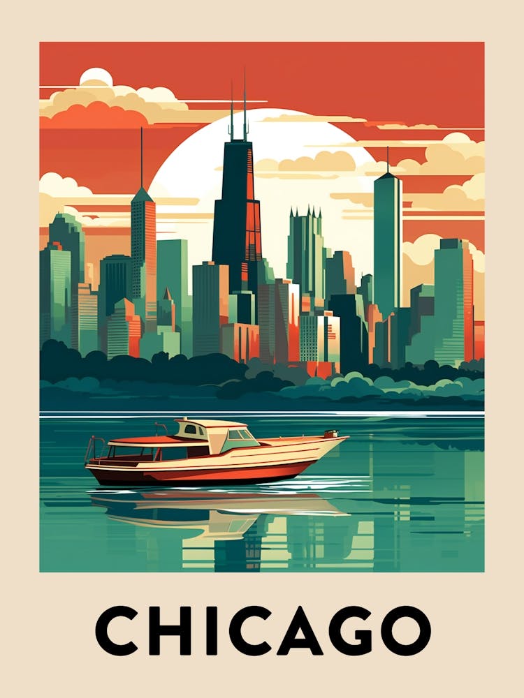 Chicago Travel Poster 20