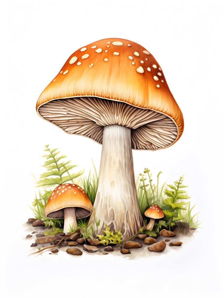 Mushroom Drawing