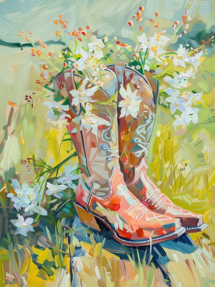 Cowboy Boots And Wildflowers Solomon S Seal 1