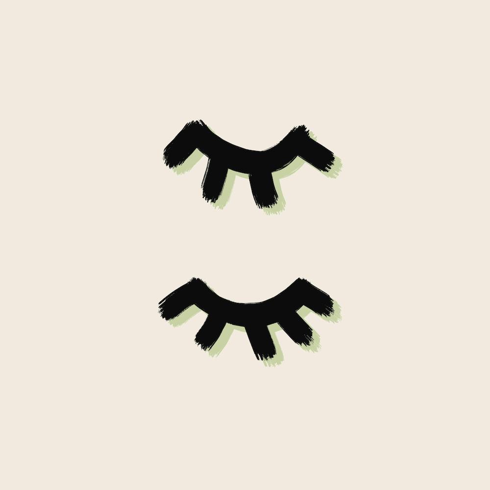 Eyelashes Square