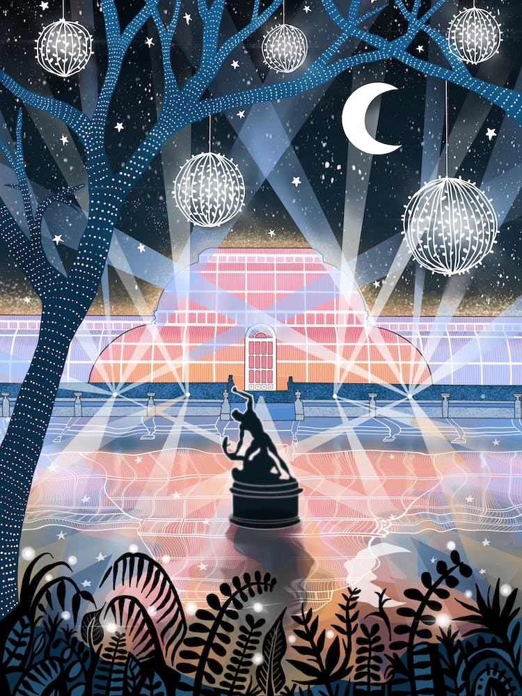 Palm House Light Display