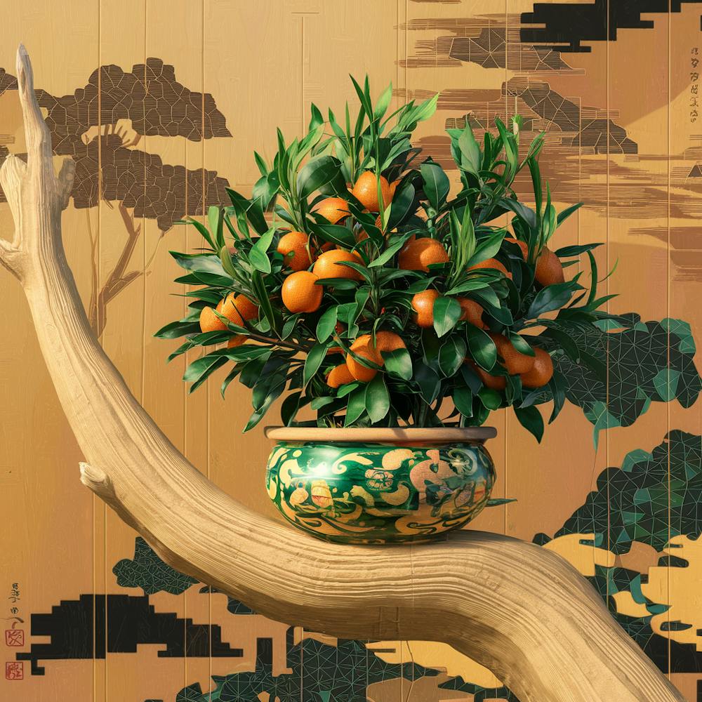 Chinese Orange Tree