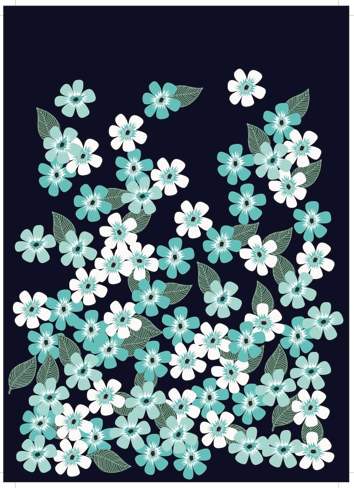 Blue Daisies