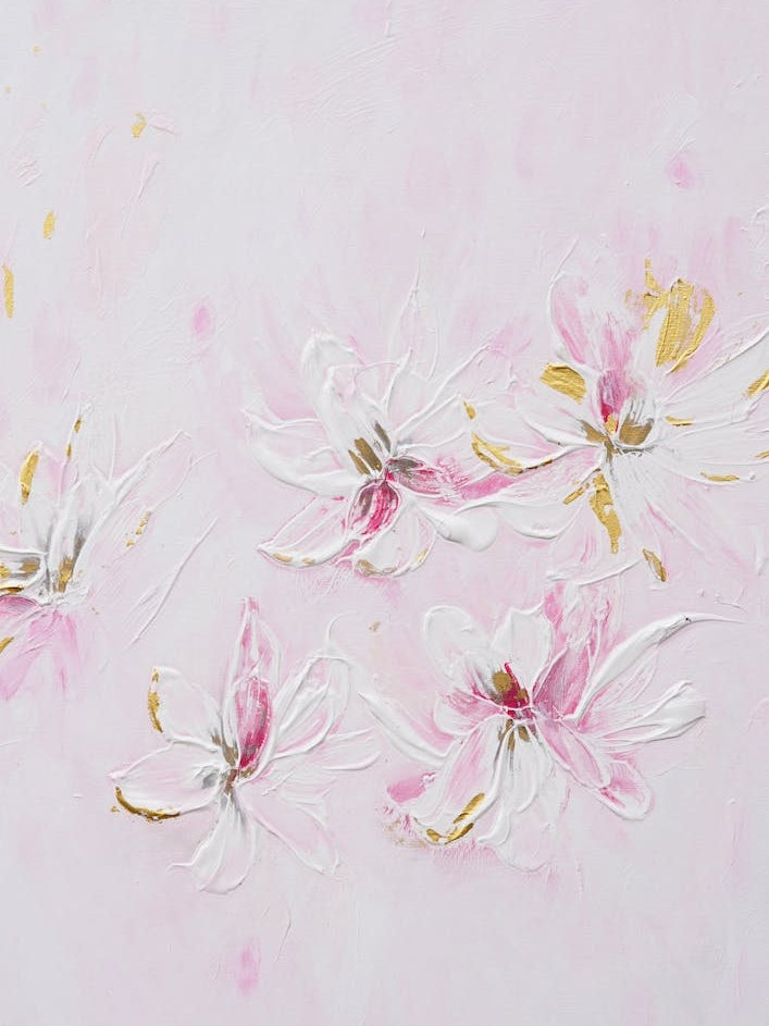 Light Pink Flower Painting