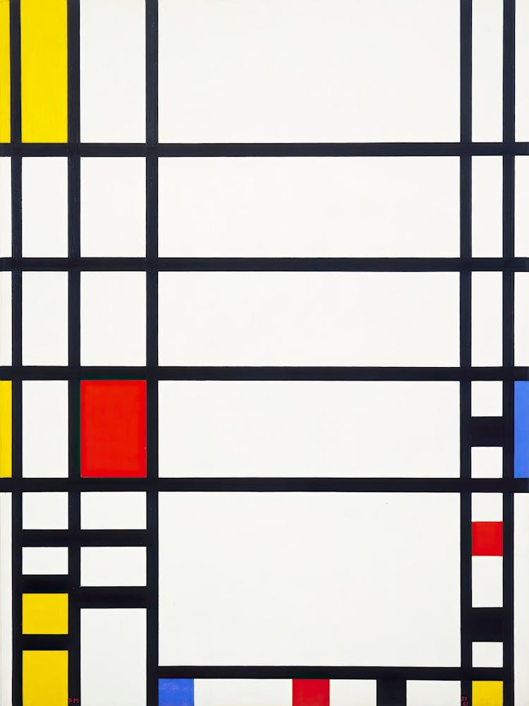 Trafalgar Square (1939–1943), Piet Mondrian