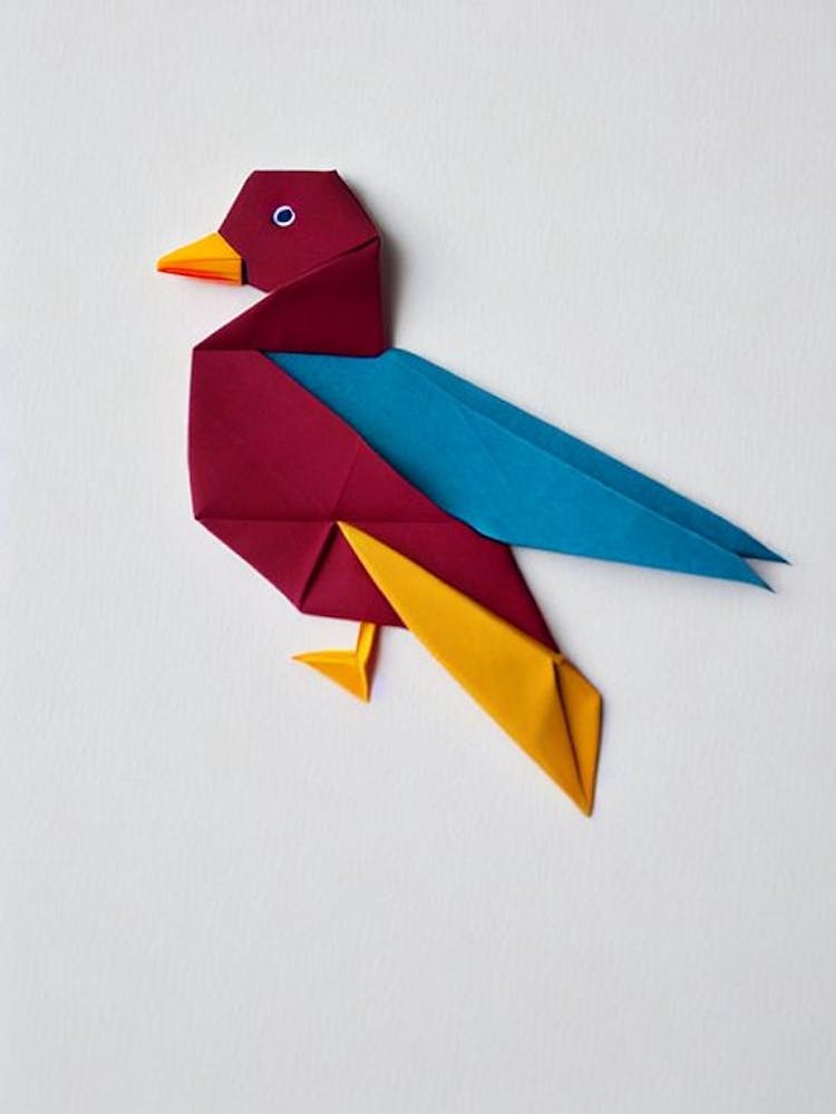Duck 3 Origami Bird