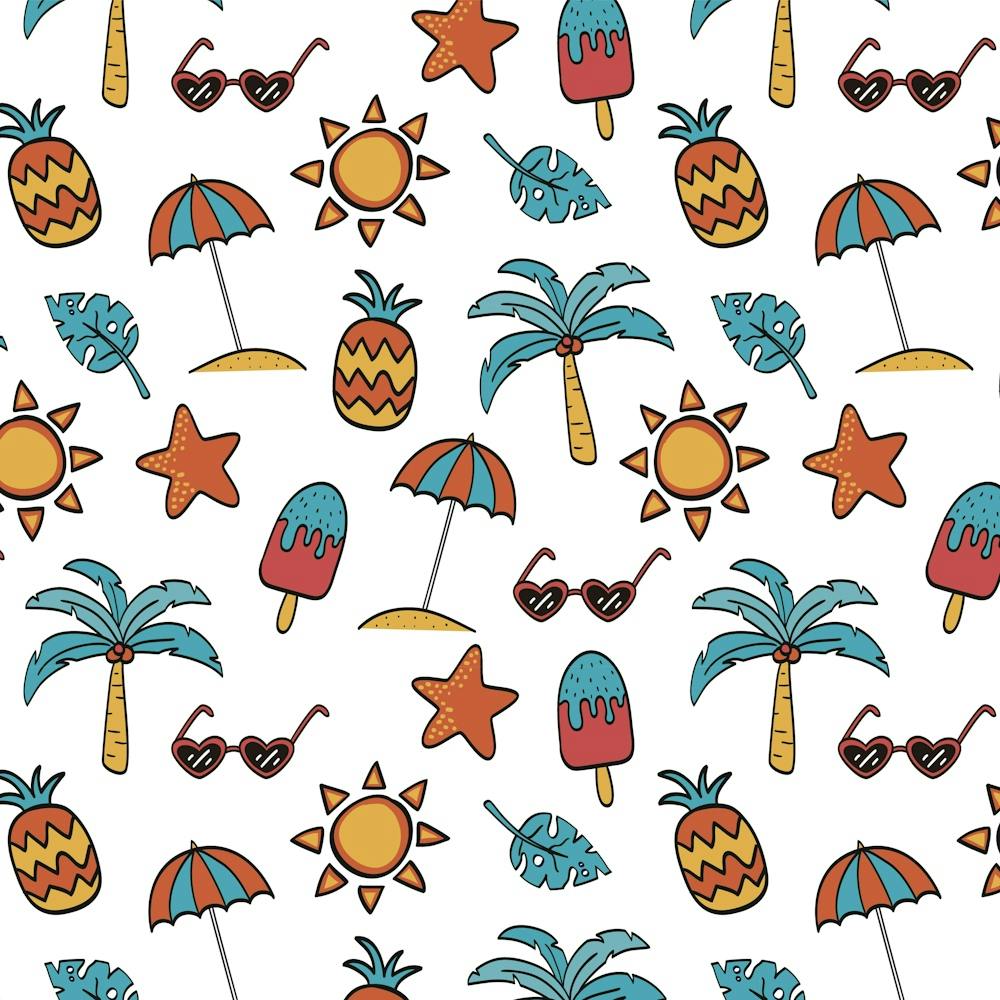 Summer Pineapple Fruit Tropical