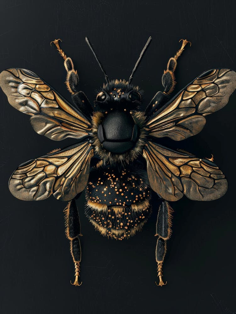 Golden Bee Art