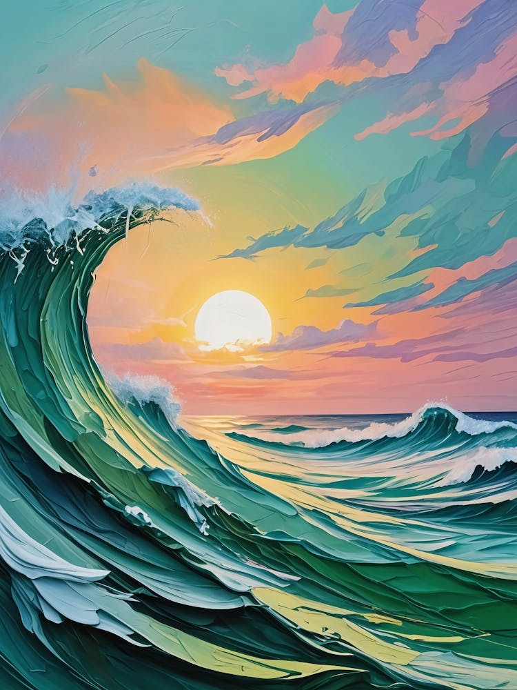 Great Wave Sunset no1