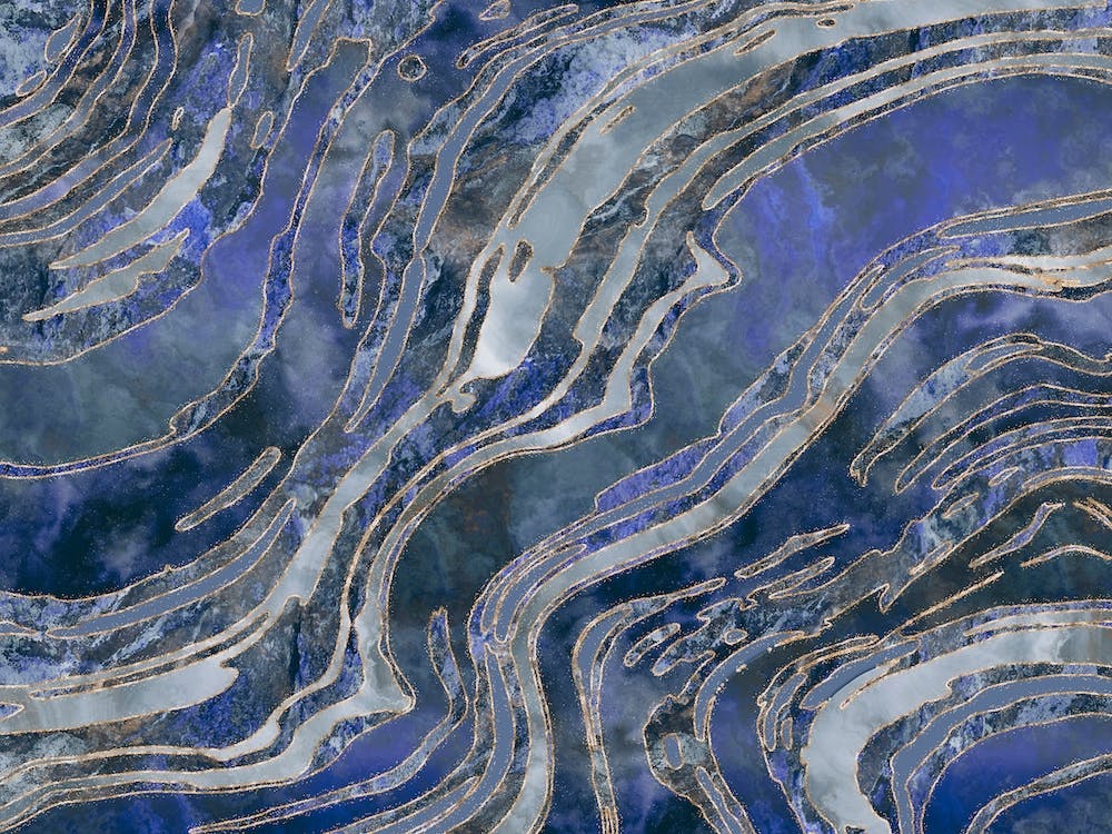 Gemstone Cold Blue