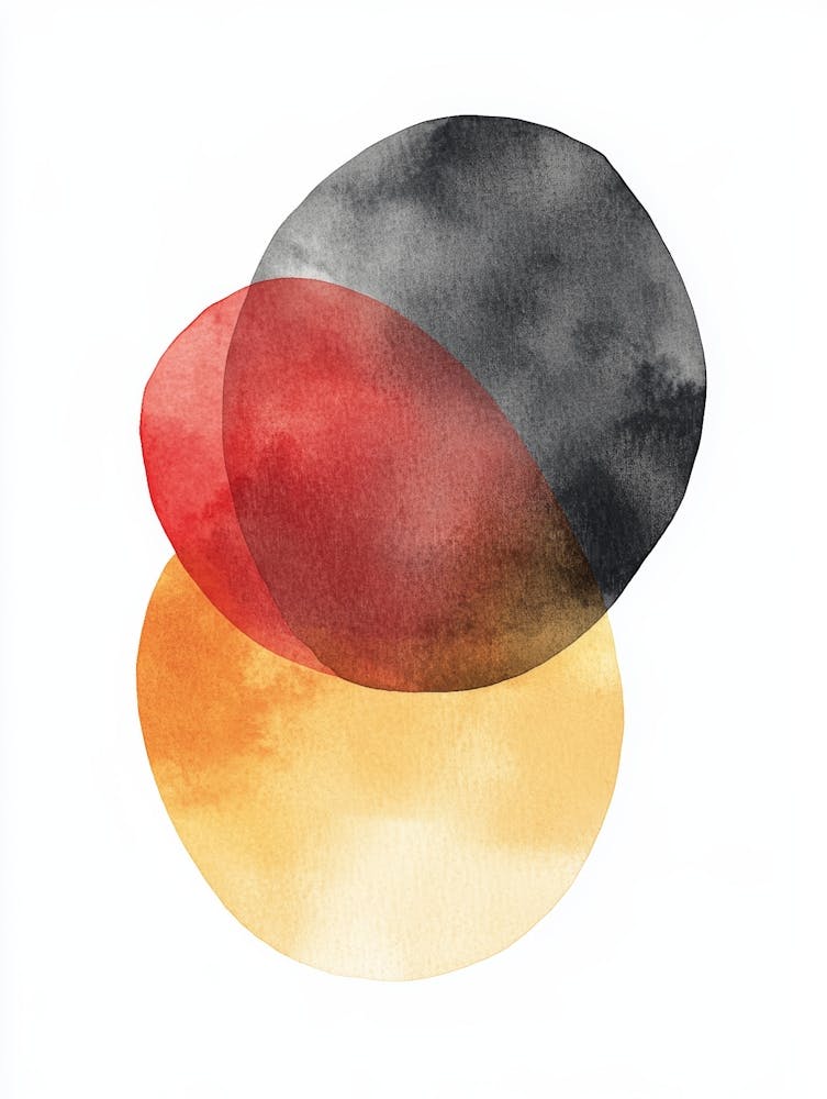 Abstract Watercolor Painting 85