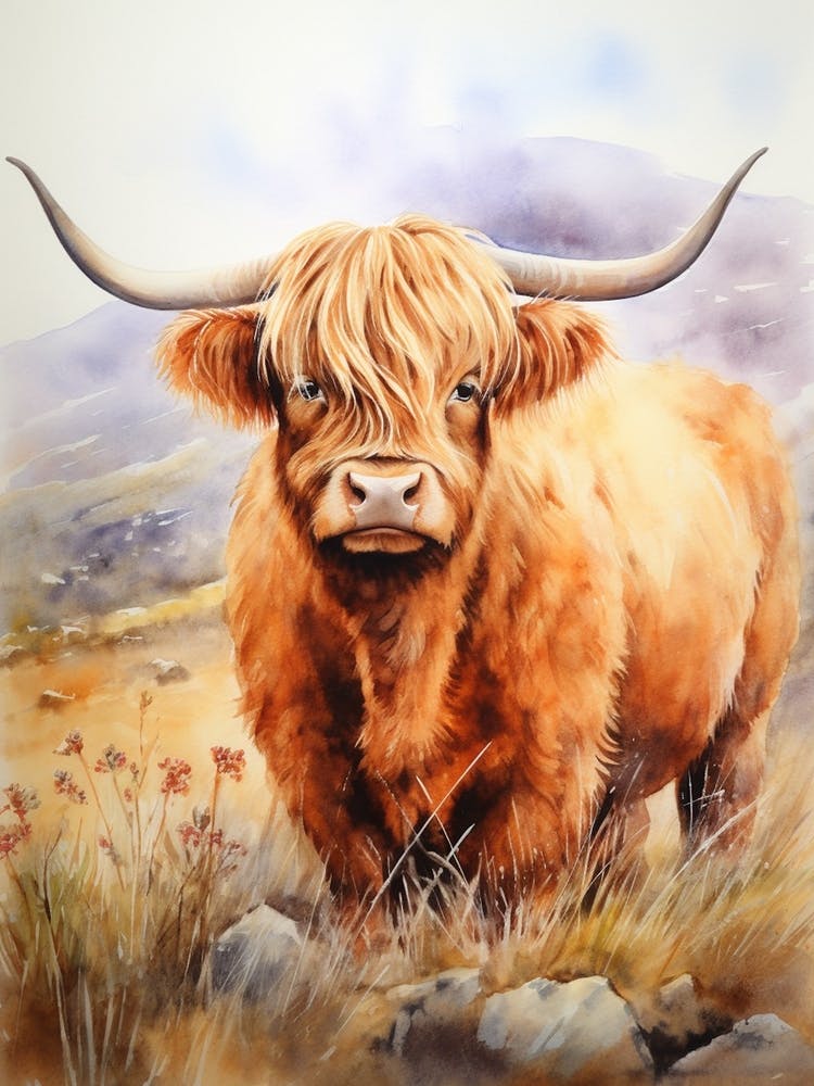 Tons chauds - Nuage des Highlands 4