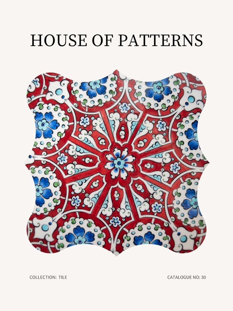 Tile Pattern Poster 31