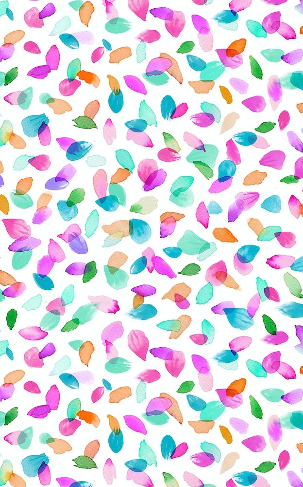 Minimal Flower Petals Pink