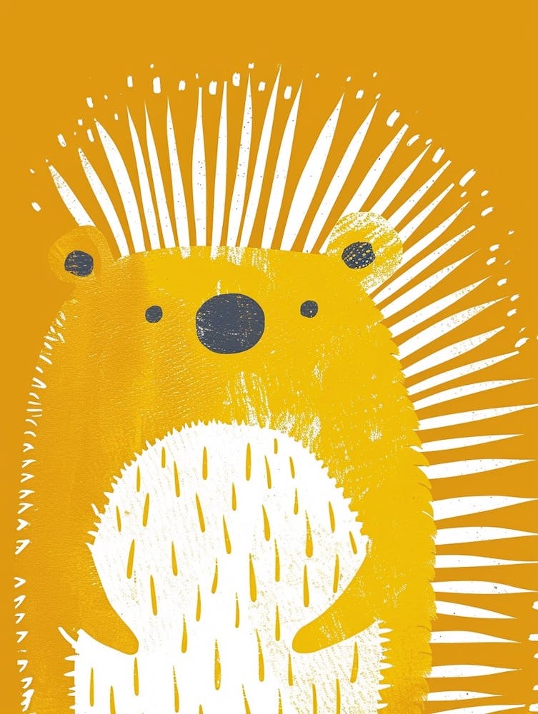 Yellow Porcupine 2