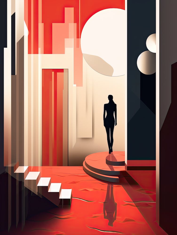 Silhouette Of A Woman