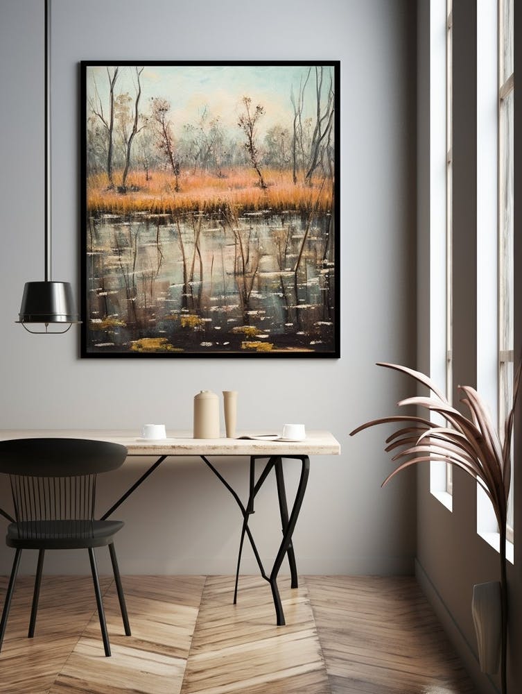 Wetlands Abstract Minimalist 10