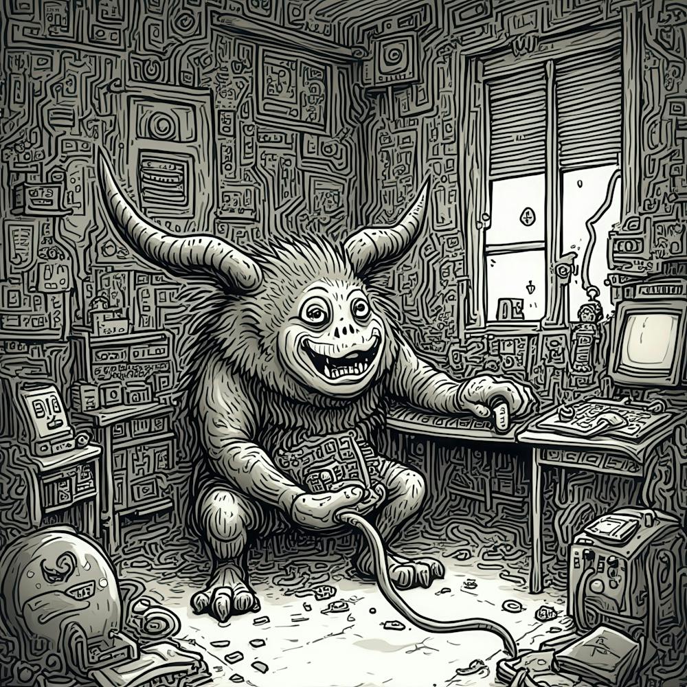 Monster In A Room