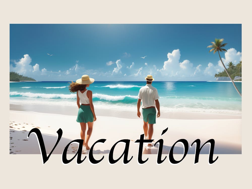 Vacation Vibes Escape the Ordinary White Beach 5