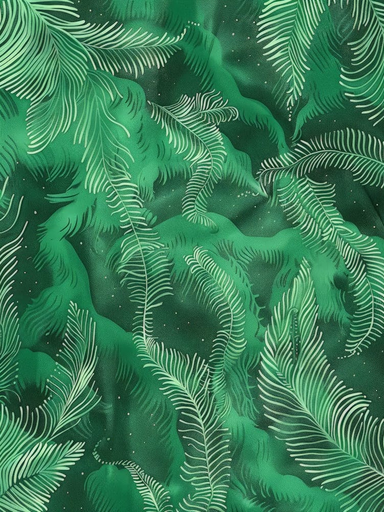 Green Palm Leaves