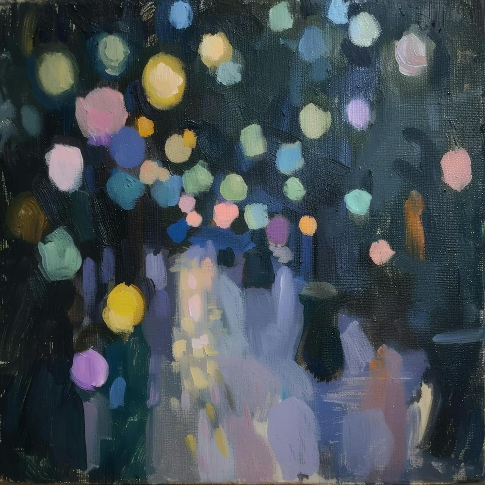 Street Lights At Night