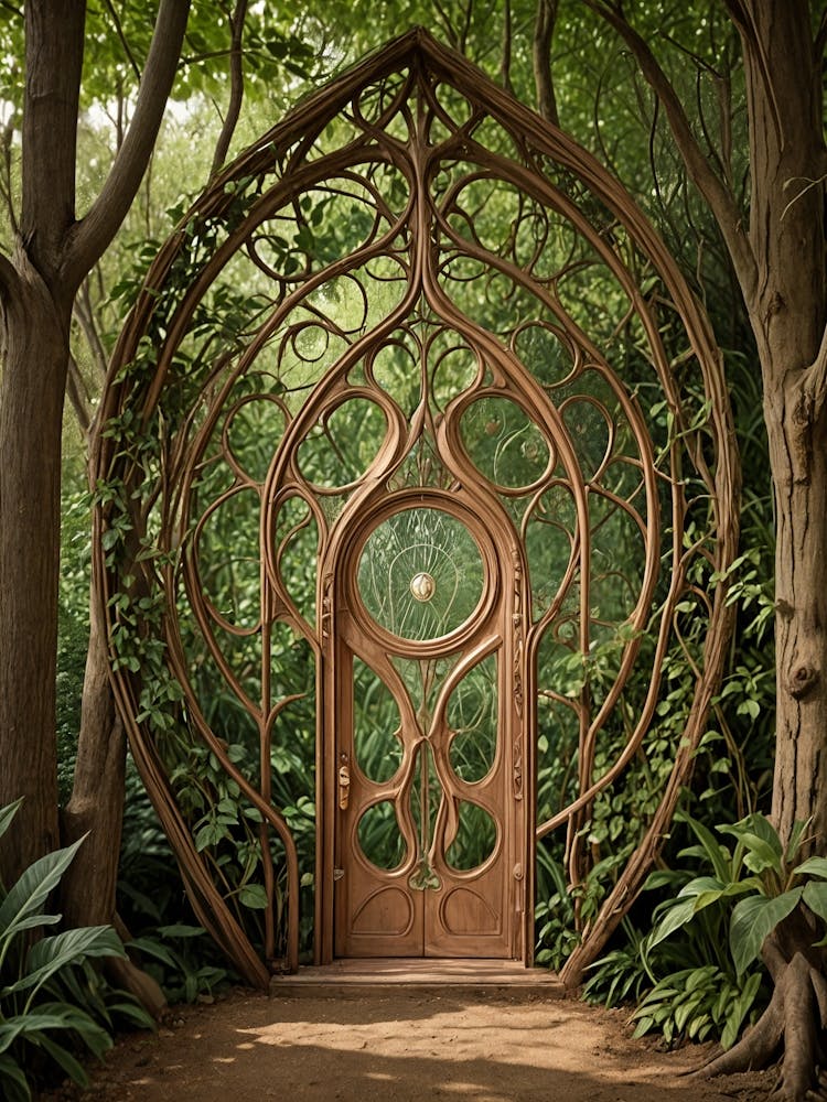 Mystical Forest Doorway