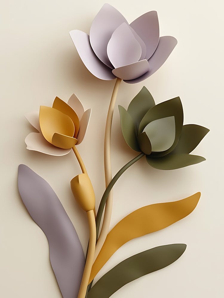 Minimalistische Blumenkunst | Sanfte & erdige Botanische Drucke für moderne Interieurs
