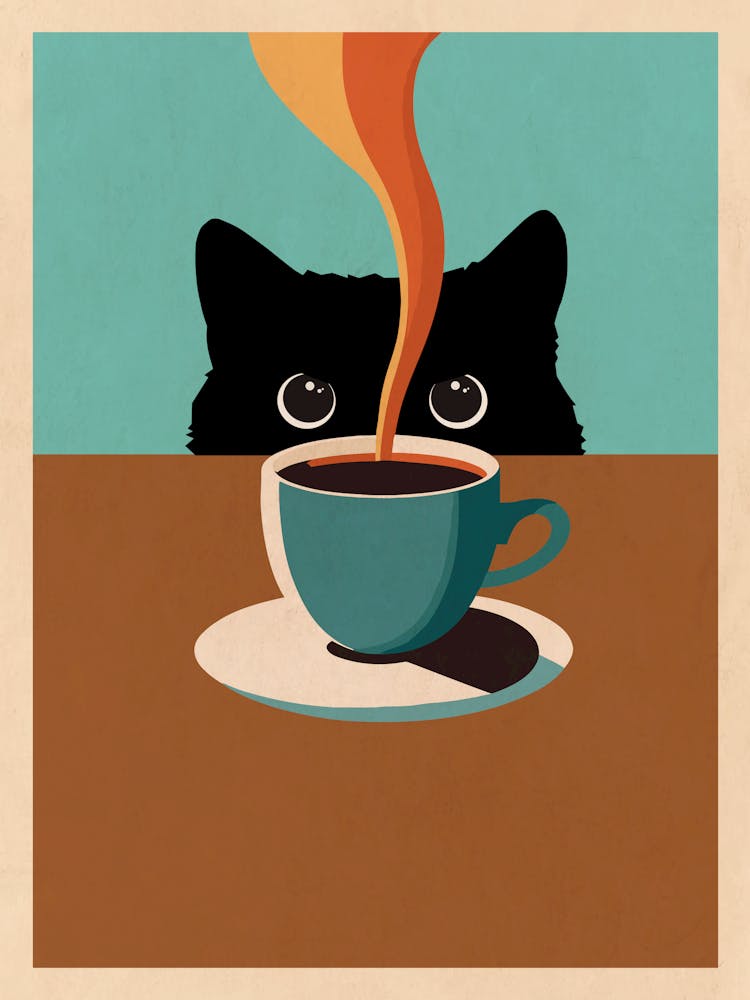 Cat & Coffee